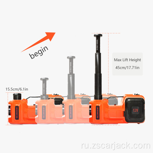 Оригинальный E-HEELP ZSYT01 Портативный 5T Компрессор Функция DC12V Электрический Гидравлический Автомобильный Домкрат Лучше, чем Бутылочный Домкрат